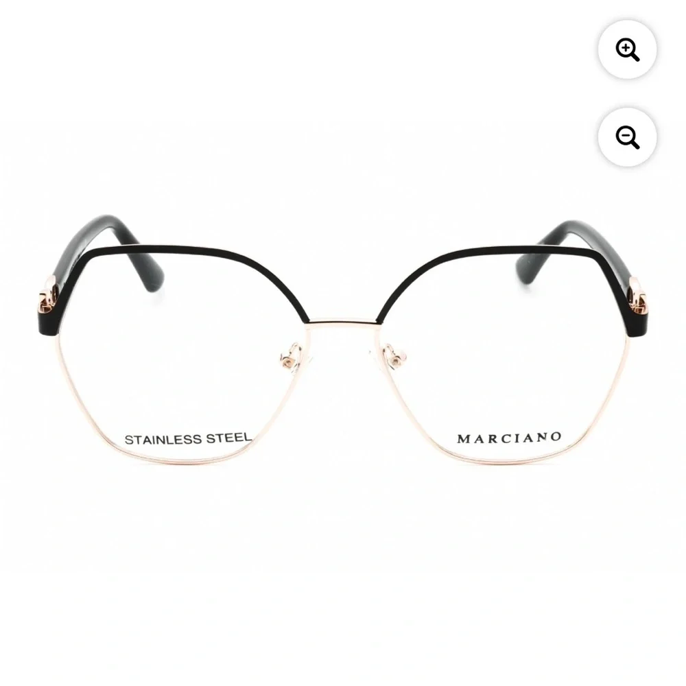 Guess by Marciano GM0391-002 55mm Eyeglasses New In Box with Cloth